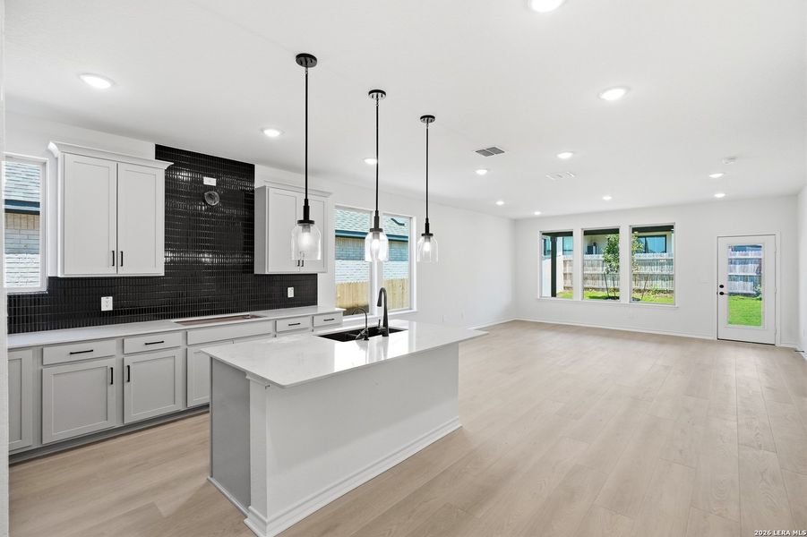 Furnished interior view inside a new home in Davis Ranch, San Antonio (Image 11).