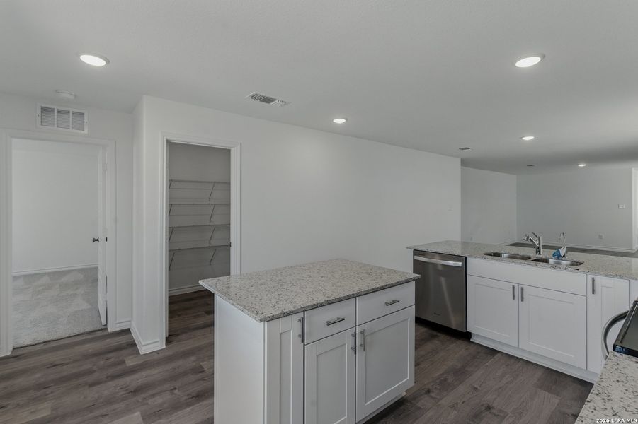 Furnished interior view inside a new home in Davis Ranch, San Antonio (Image 5).
