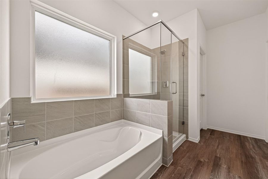 Furnished interior view inside a new home in , Katy (Image 13).