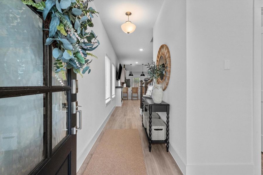Furnished interior view inside a new home in Sorella, Tomball (Image 5).