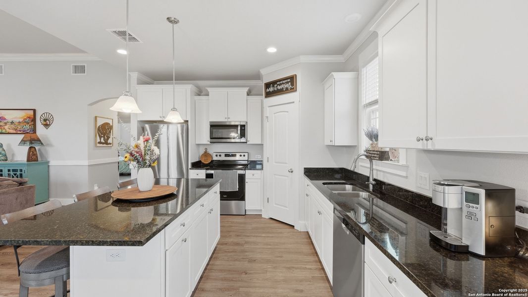 Furnished interior view inside a new home in , La Vernia (Image 17).