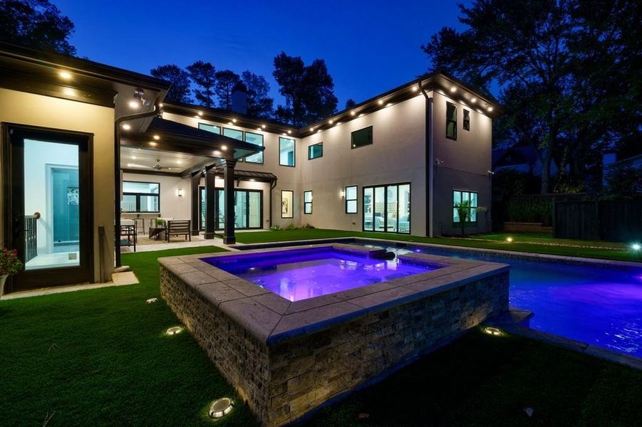 Exterior details and patio area of a home in , Brookhaven (Image 33).