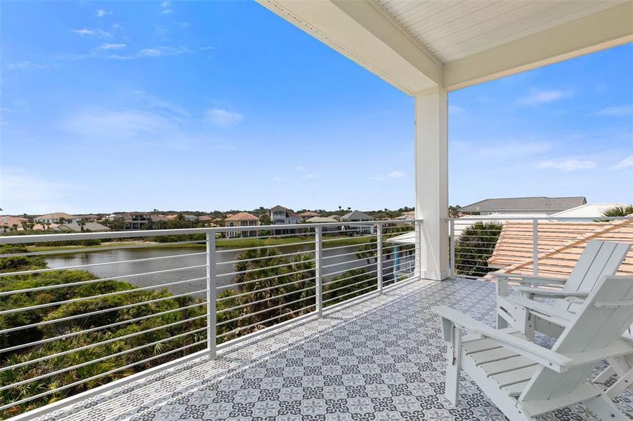 Exterior details and patio area of a home in , Palm Coast (Image 31).