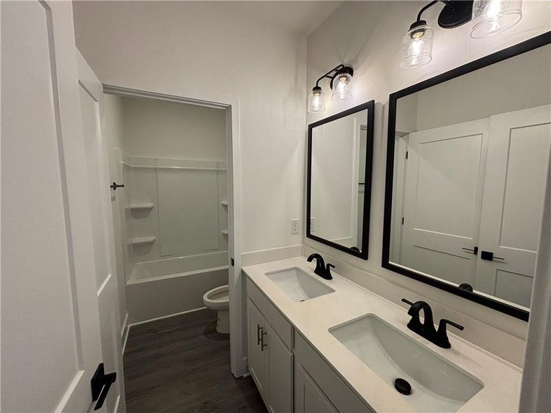 Furnished interior view inside a new home in Tuscany Hills, Douglasville (Image 7).