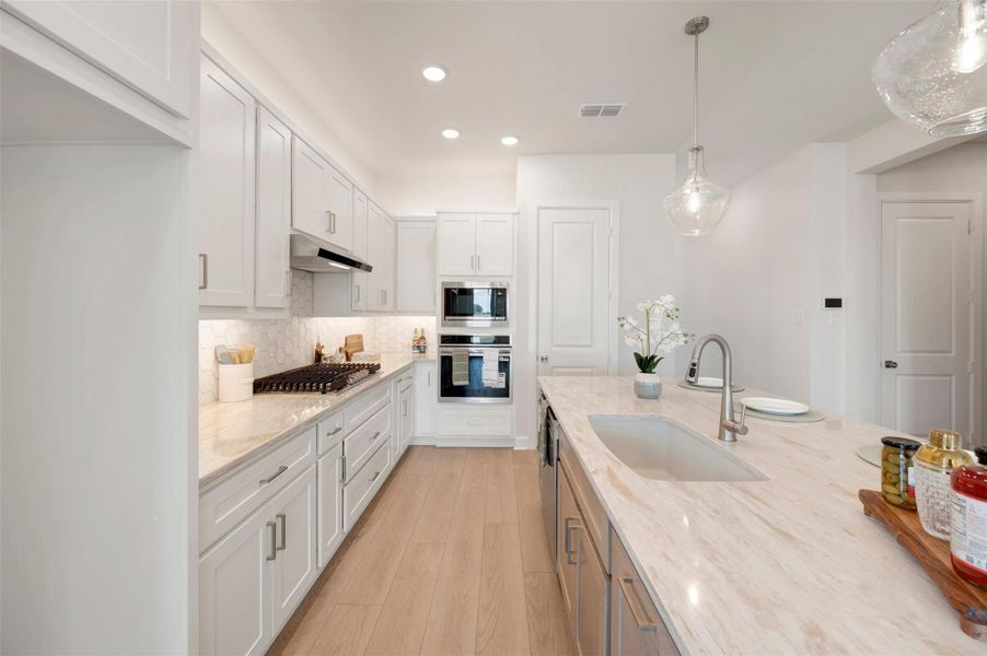 Furnished interior view inside a new home in Grange - Reserve Collection, Katy (Image 12).