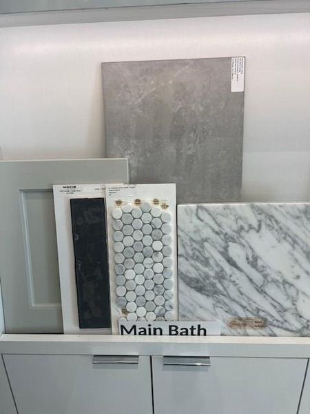 Main Bath Design Selections