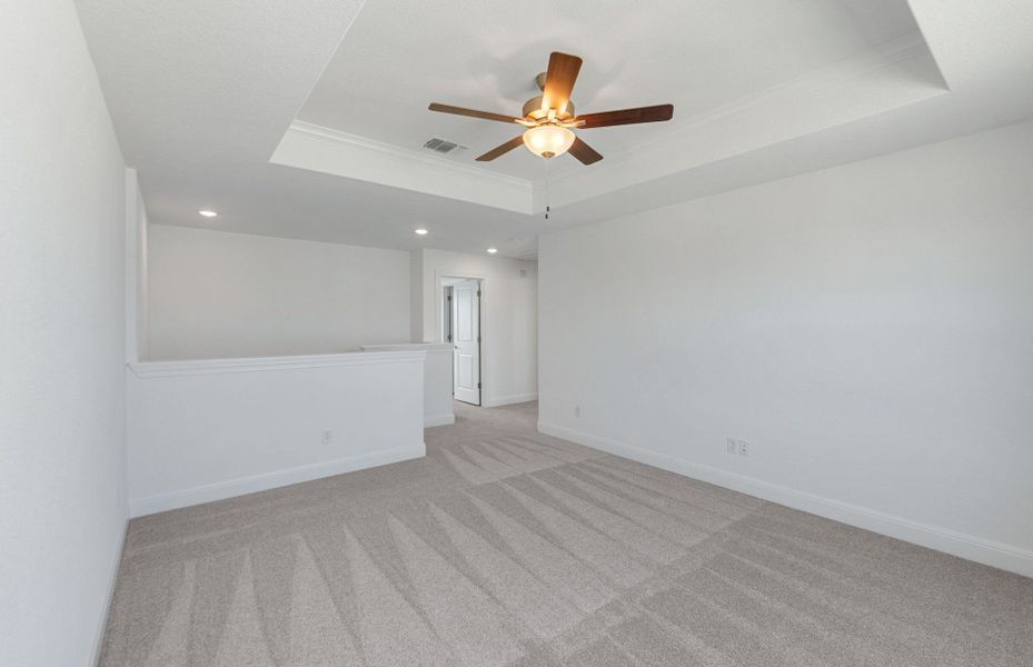 Spacious, unfurnished interior of a new home in Saddleback at Santa Rita Ranch, Liberty Hill (Image 20). Spacious, unfurnished interior of a new home in Saddleback at Santa Rita Ranch, Liberty Hill (Image 20).