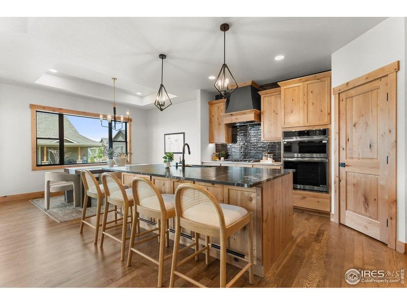 Furnished interior view inside a new home in Harvest Ridge, Berthoud (Image 10).