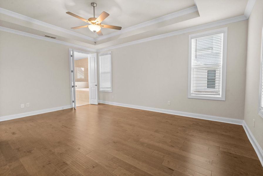 Representative unfurnished interior of a home built from the The McIntosh by The Providence Group in Promenade at Sawnee Village, Cumming (Image 20).