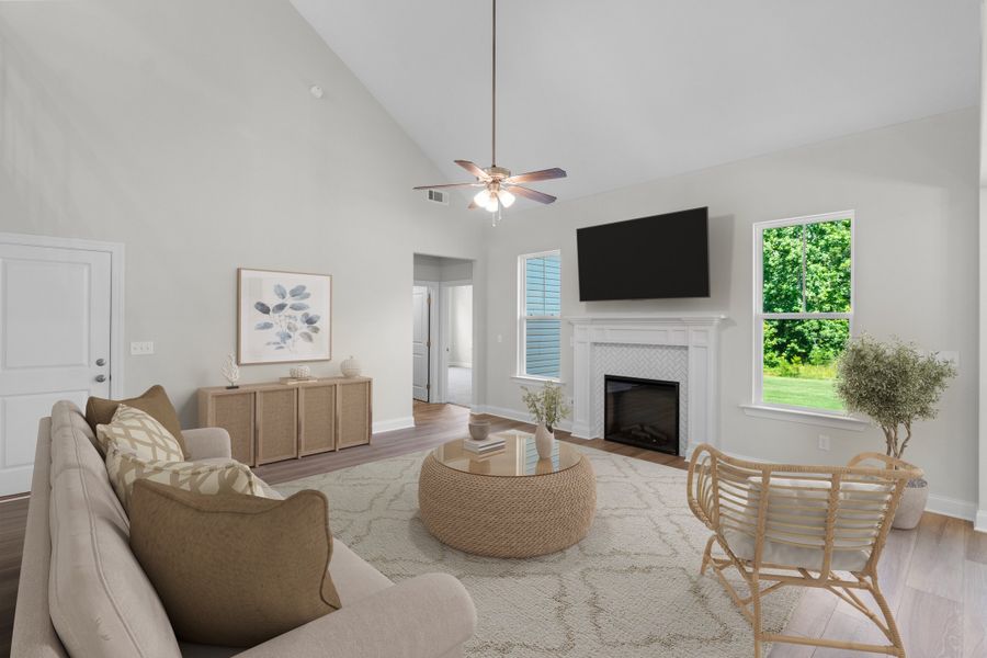 Furnished interior view inside a new home in Windsor, North Augusta (Image 5).