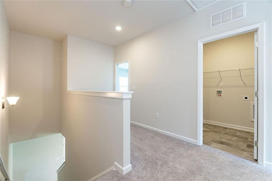 Spacious, unfurnished interior of a new home in The Andros, Dalton (Image 17).