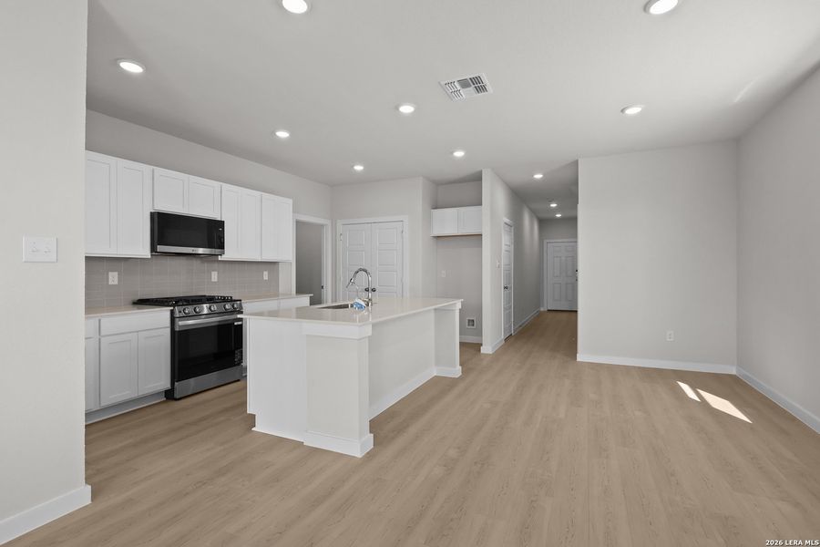 Furnished interior view inside a new home in Summerlin, San Antonio (Image 13).