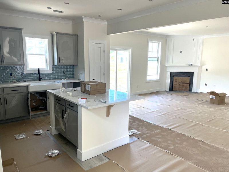 Furnished interior view inside a new home in Blythewood Farms, Blythewood (Image 3). Furnished interior view inside a new home in Blythewood Farms, Blythewood (Image 3).