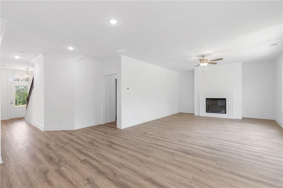 Spacious, unfurnished interior of a new home in , Buford (Image 25). Spacious, unfurnished interior of a new home in , Buford (Image 25).