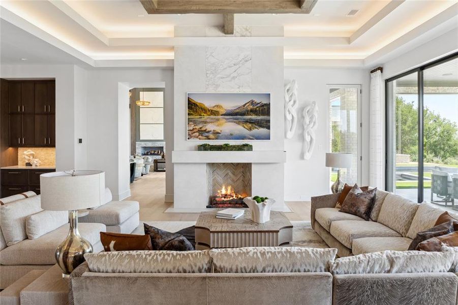 Furnished interior view inside a new home in , Fort Worth (Image 35).