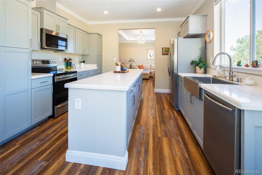 Furnished interior view inside a new home in , Crestone (Image 15).