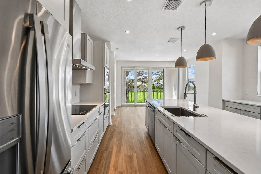Furnished interior view inside a new home in EvenTide, New Smyrna Beach (Image 6).