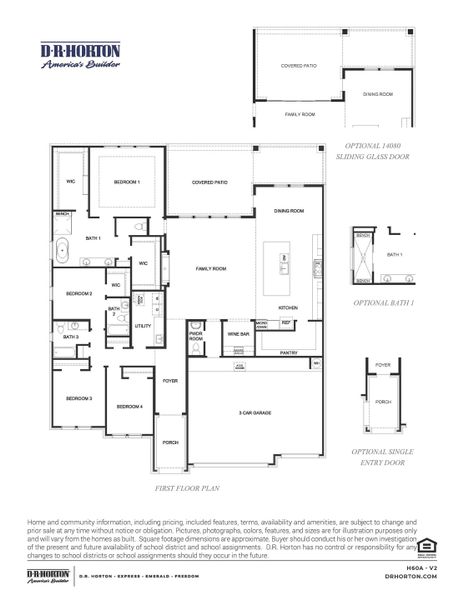 2D floor plan layout for the Sorrento by D.R. Horton in Friendswood Trails, Friendswood, TX (Image 3). 2D floor plan layout for the Sorrento by D.R. Horton in Friendswood Trails, Friendswood, TX (Image 3).