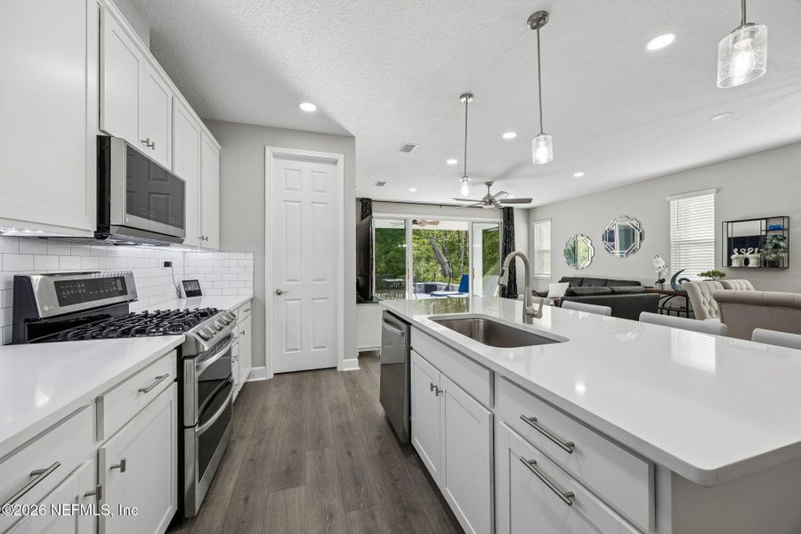 Furnished interior view inside a new home in Tributary, Yulee (Image 8).