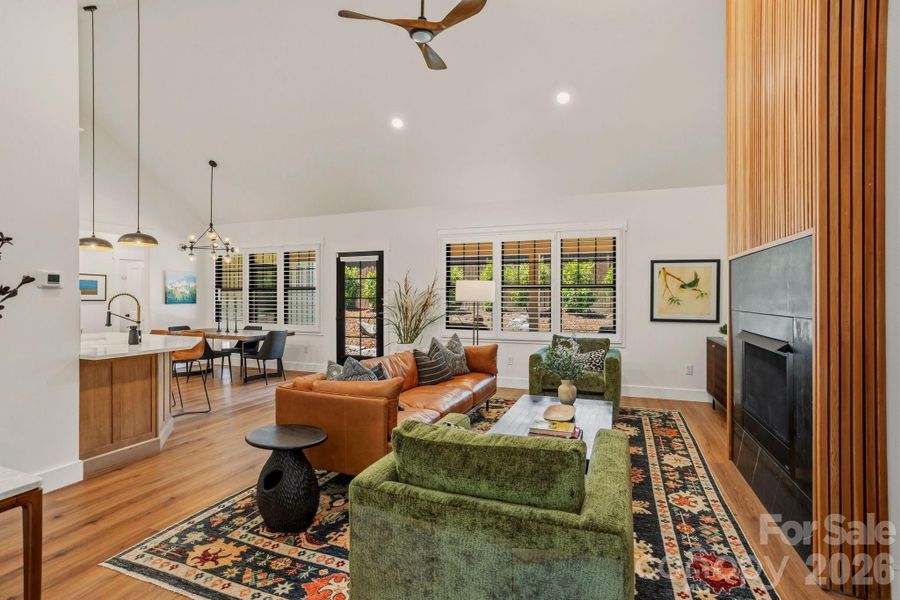 Furnished interior view inside a new home in , Hendersonville (Image 12).