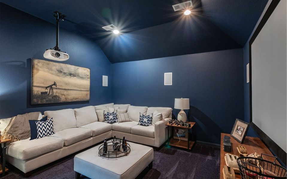 Furnished interior view inside a new home in High Park Hill, Arrington (Image 23).