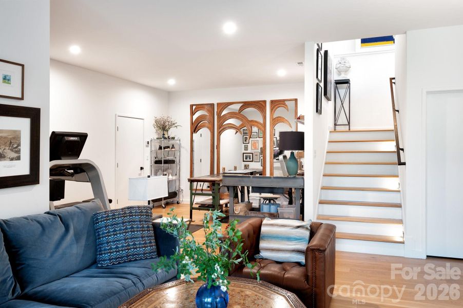 Furnished interior view inside a new home in , Asheville (Image 17).