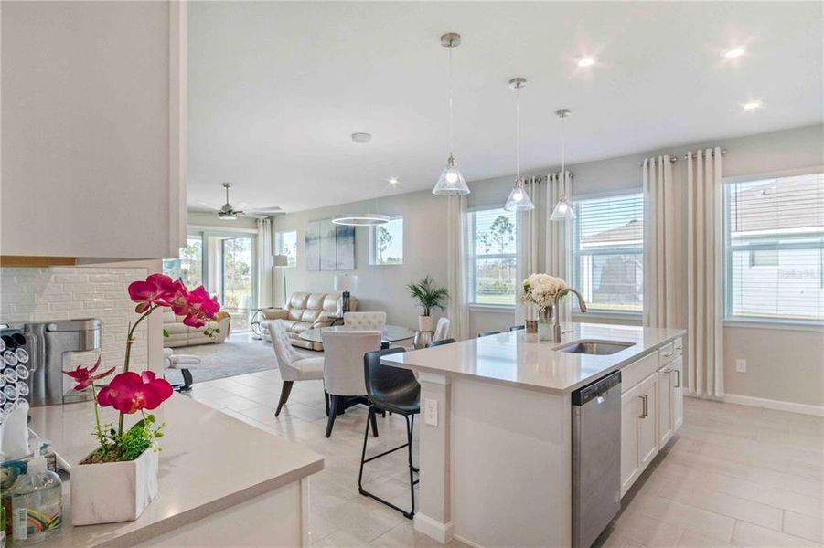 Furnished interior view inside a new home in , Venice (Image 16). Furnished interior view inside a new home in , Venice (Image 16).