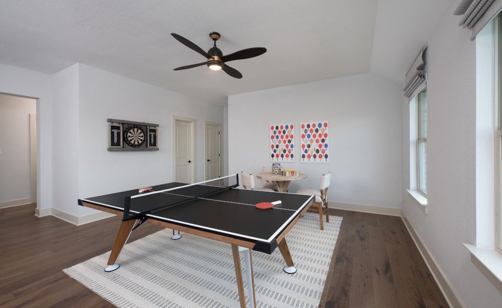 Representative furnished interior of a home built from the Westlake by Ashton Woods in The Trails at Carmel, Pflugerville (Image 13).