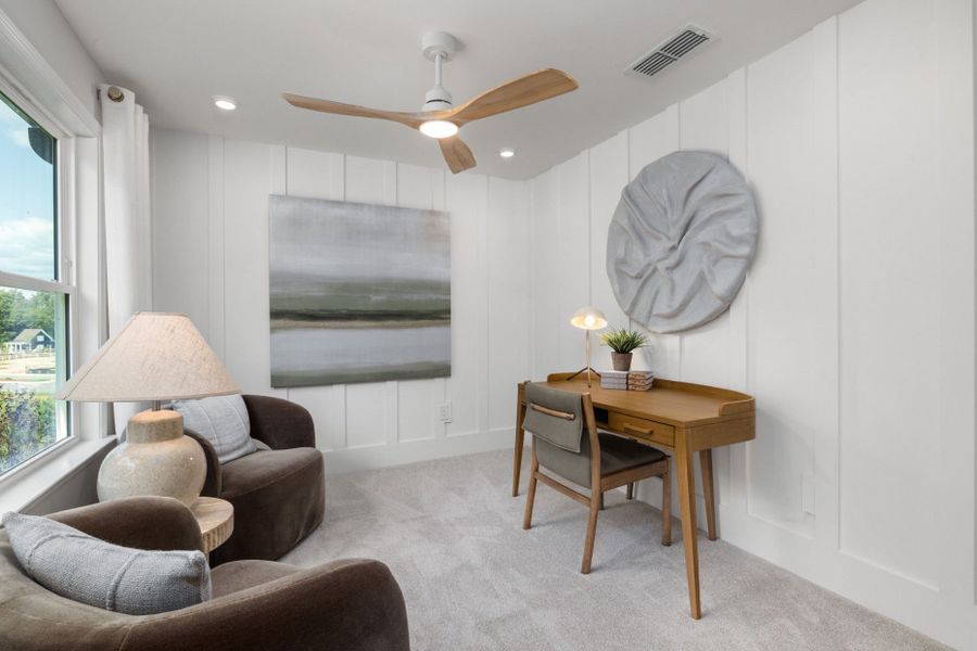 Representative furnished interior of a home built from the Continental by Pulte Homes in Mailman Post, Knightdale (Image 42).