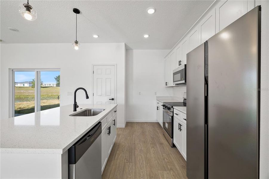 Furnished interior view inside a new home in , Poinciana (Image 5).