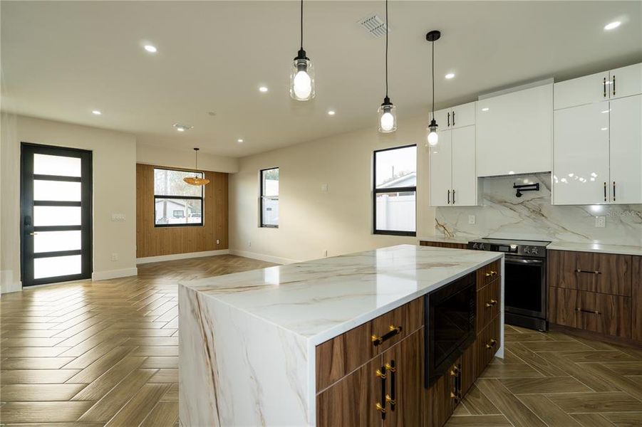 Furnished interior view inside a new home in , Tampa (Image 17).