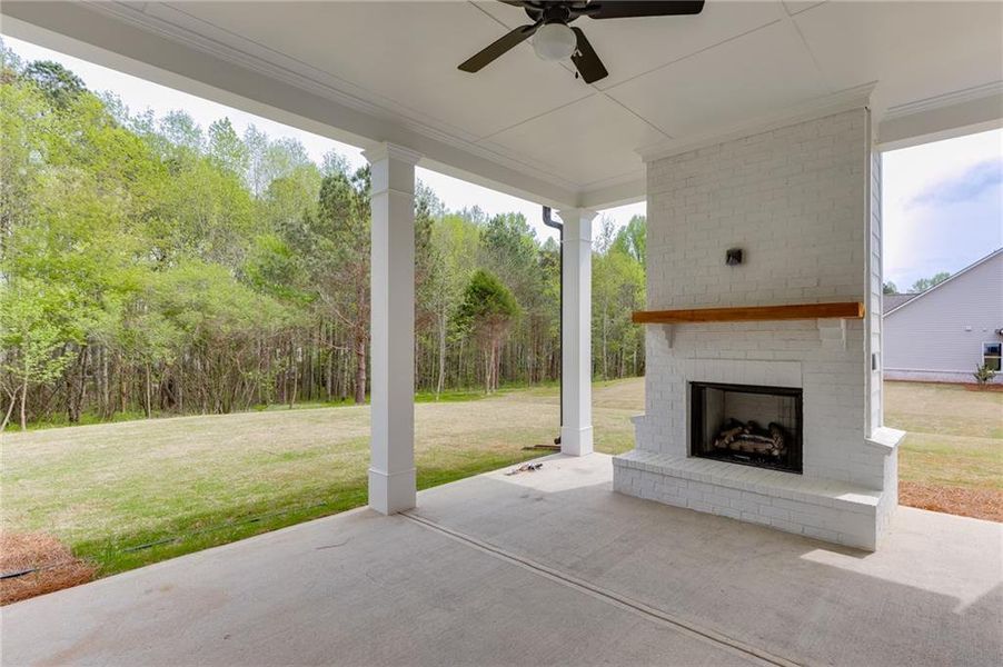 Exterior details and patio area of a home in , Cumming (Image 29). Exterior details and patio area of a home in , Cumming (Image 29).