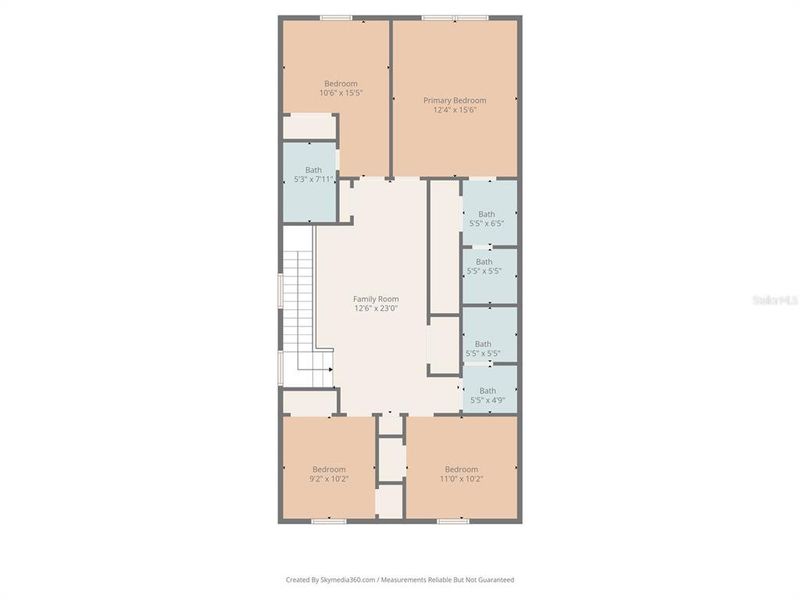 2D floor plan layout of this home in , Clermont, FL (Image 6).