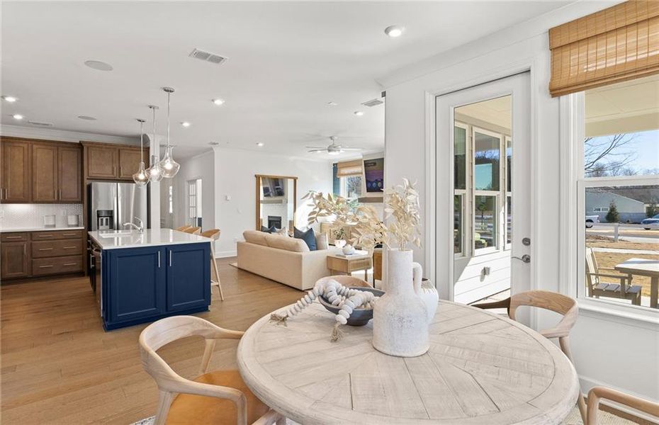 Furnished interior view inside a new home in Sun City Peachtree, Griffin (Image 13).