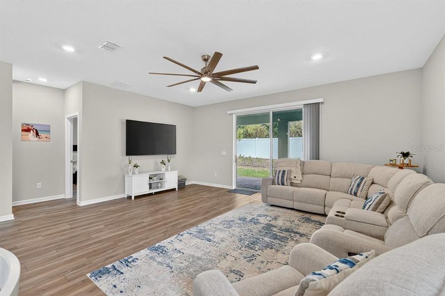 Furnished interior view inside a new home in Canopy Terrace, Deland (Image 17). Furnished interior view inside a new home in Canopy Terrace, Deland (Image 17).