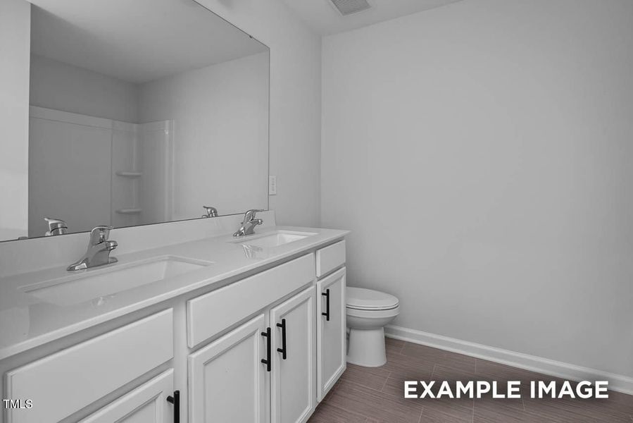 Furnished interior view inside a new home in Springvale, Fuquay Varina (Image 39).