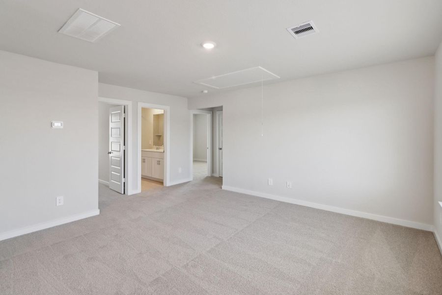 Photo is not of the actual home, but is an inspirational photo of builder’s model home and may depict options, furnishings, and/or decorator features that are not included