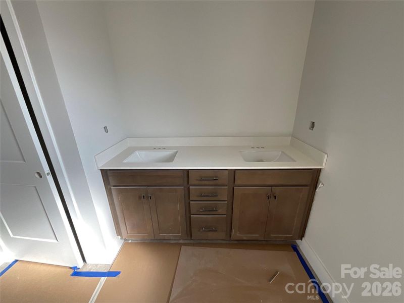 In-progress construction of a new home in Pine Trace, Gastonia, NC (Image 20).