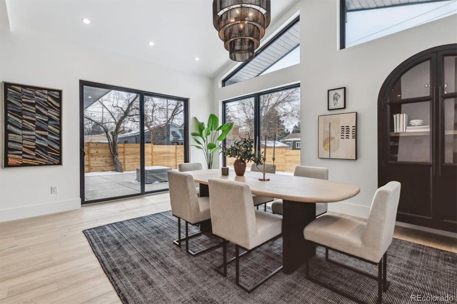 Furnished interior view inside a new home in , Denver (Image 17). Furnished interior view inside a new home in , Denver (Image 17).