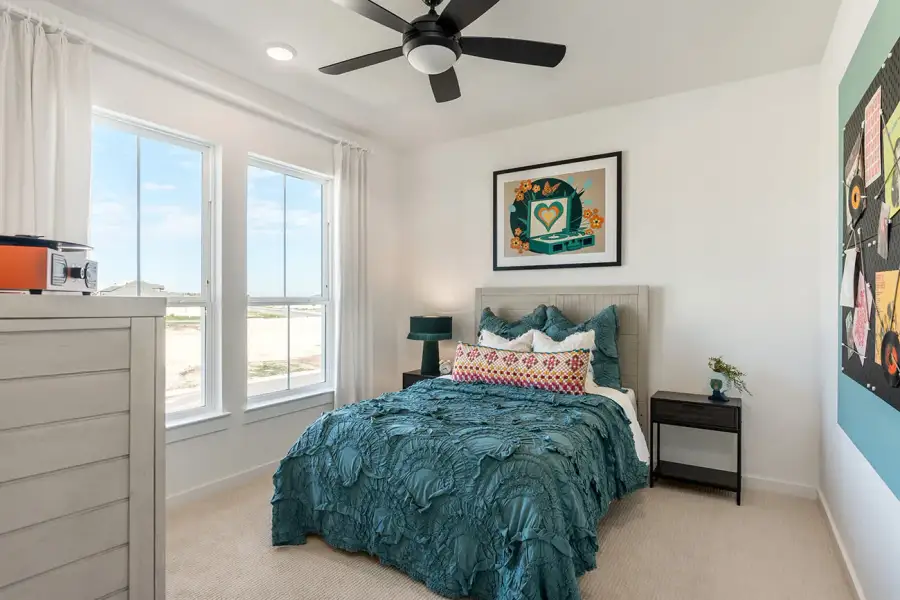 Furnished interior view inside a new home in Lagos Reserve, Manor (Image 14).