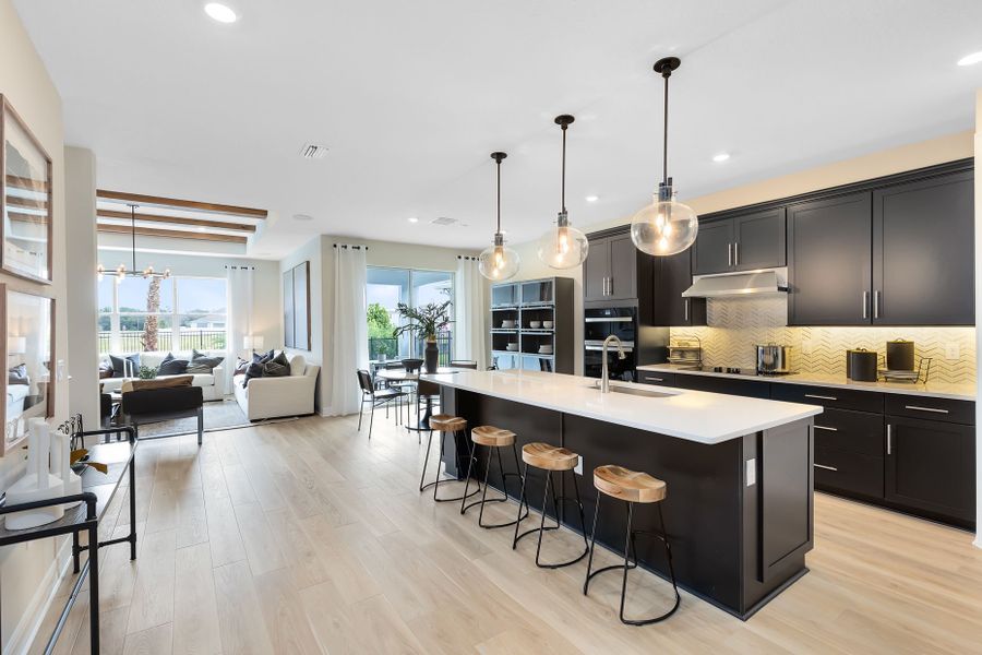 Representative furnished interior of a home built from the Ruby by Pulte Homes in Avera, Orlando (Image 22).