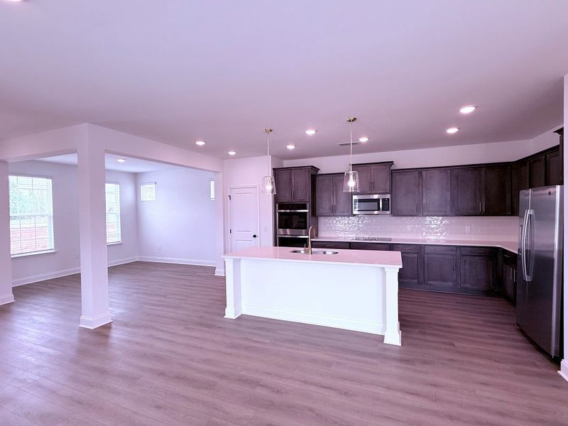 Furnished interior view inside a new home in Promenade at Clari Park, Murfreesboro (Image 10).