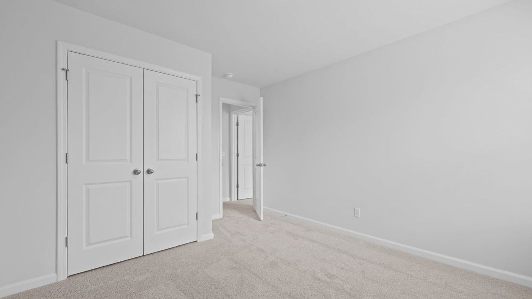 Representative unfurnished interior of a home built from the BRANDON by D.R. Horton in Center Pointe, Santee (Image 20).