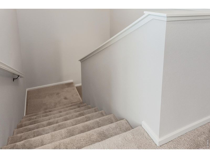 Spacious, unfurnished interior of a new home in Prairie Song Story Collection - Single Family Homes, Windsor (Image 31).