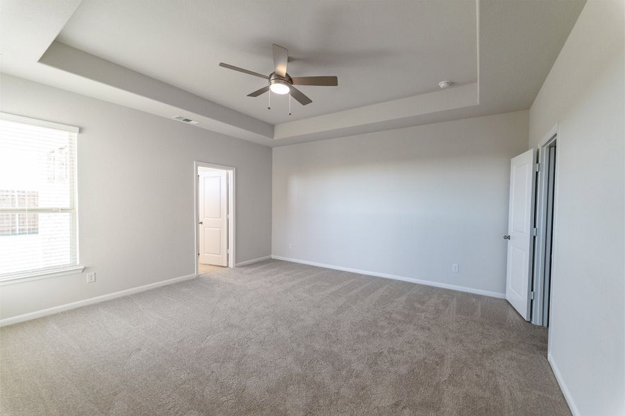 Spacious, unfurnished interior of a new home in Westridge, McKinney (Image 36). Spacious, unfurnished interior of a new home in Westridge, McKinney (Image 36).