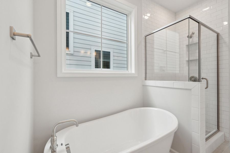 Furnished interior view inside a new home in Central Park, Charleston (Image 8).