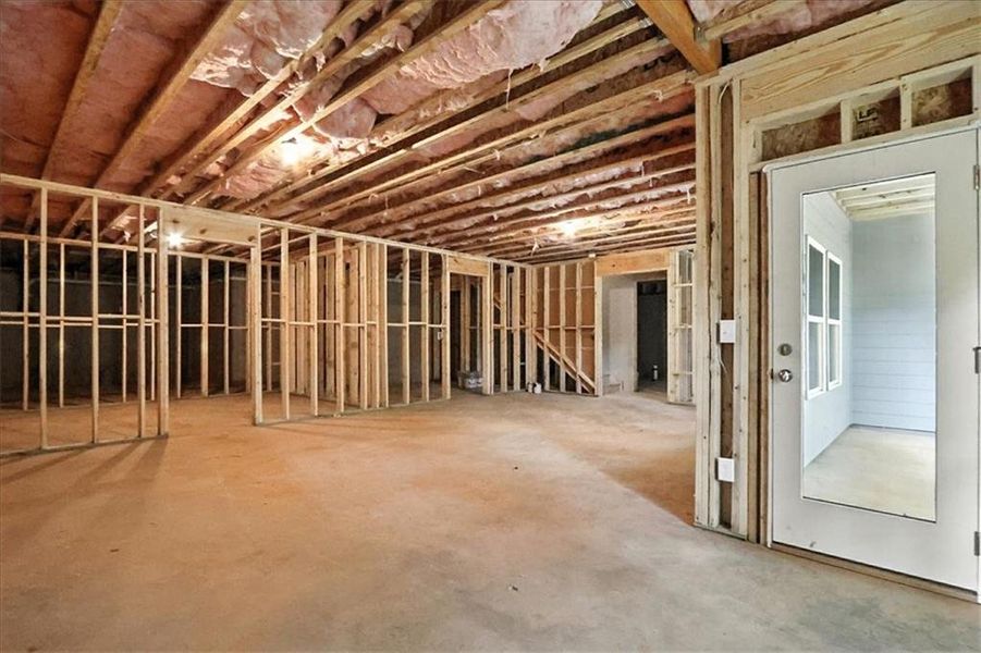 In-progress construction of a new home in Traditions of Braselton, Jefferson, GA (Image 51).