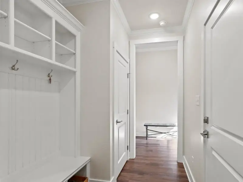 Mud Area in Laundry Room Mud Area in Laundry Room