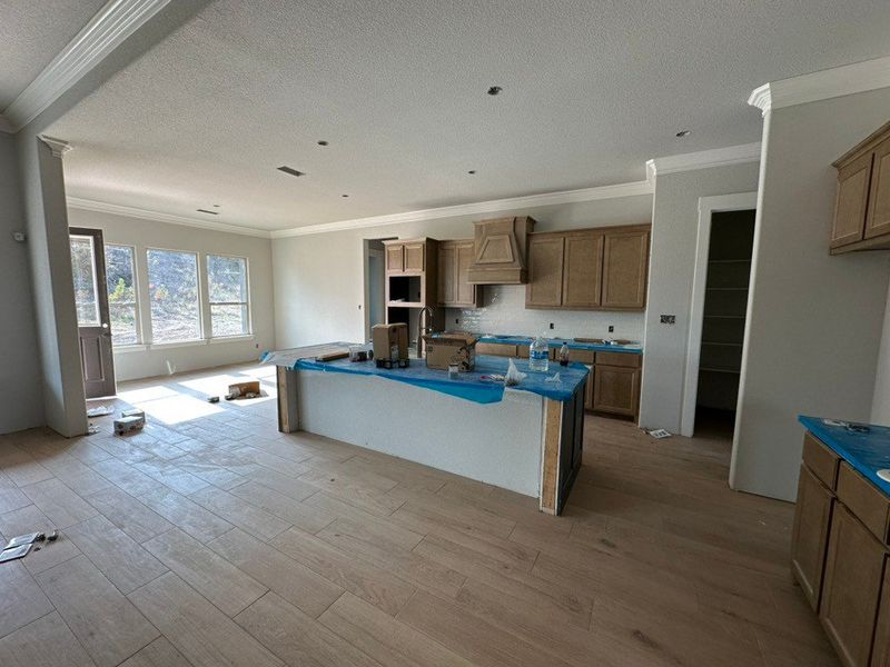 In-progress construction of a new home in Eagle Ridge Estates, Weatherford, TX (Image 4).