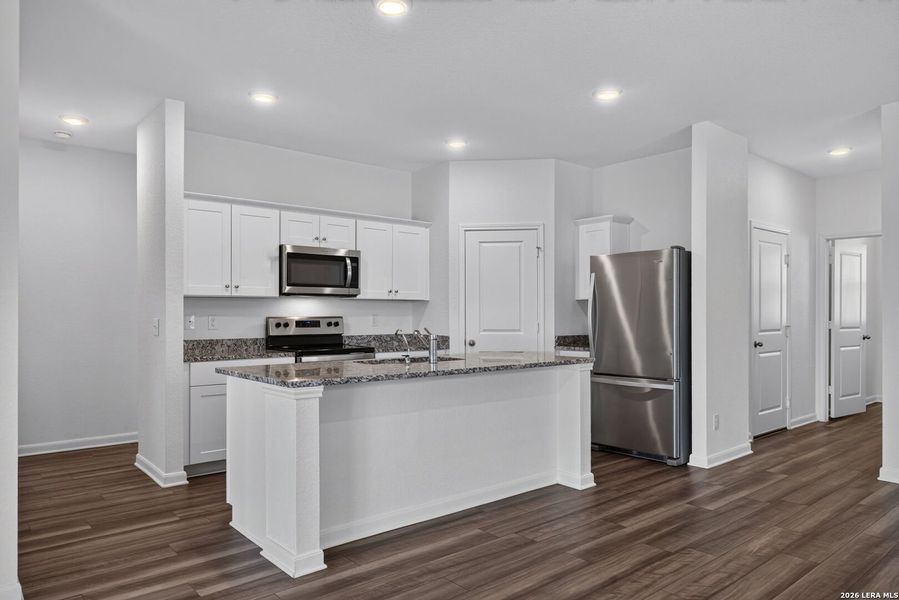 Furnished interior view inside a new home in Hennersby Hollow, San Antonio (Image 9).